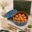 Gifting Chapati Box, Printed Blue